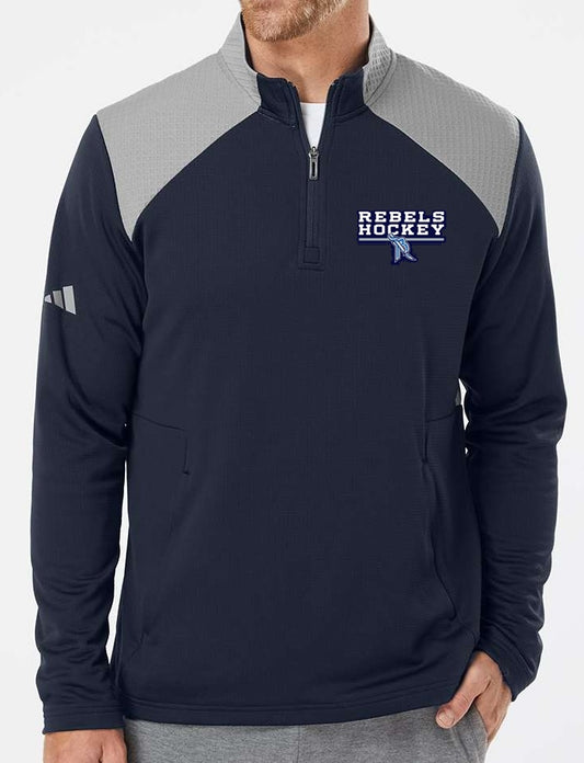 Rebels Adidas Mixed Media Men's Quarter Zip