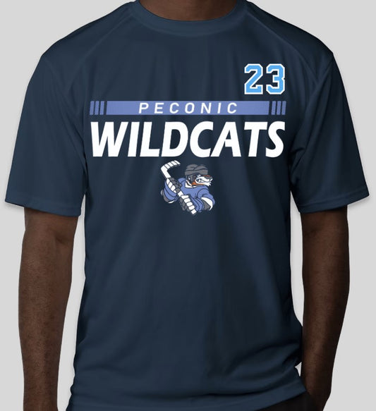 Wildcats Locker Room Performance Short Sleeve T-Shirt