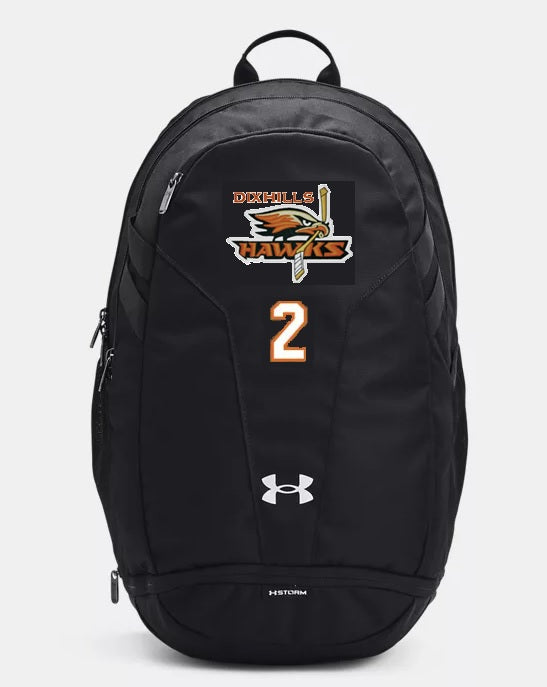 Hawks Underarmour Hustle 5.0 Backpack