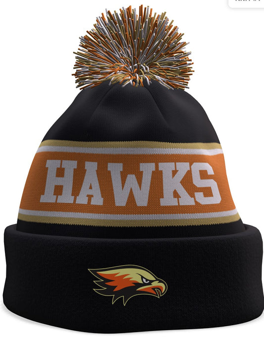 Hawks Custom POM Hat