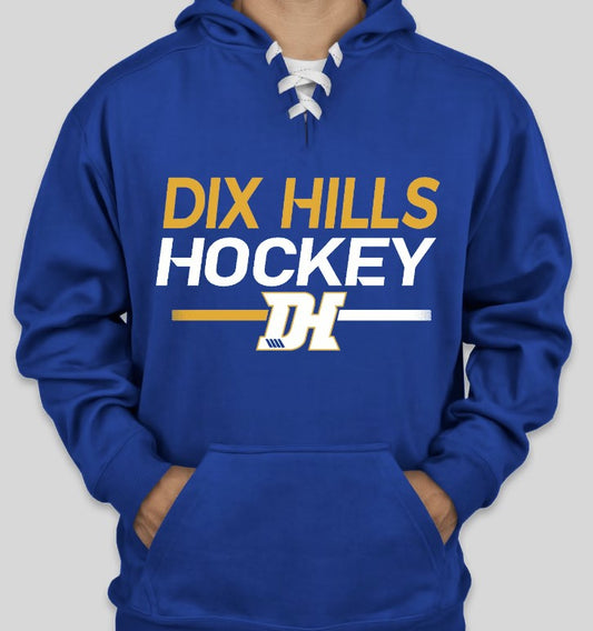 Dix Hills Hockey Club Hockey Lace Hoody