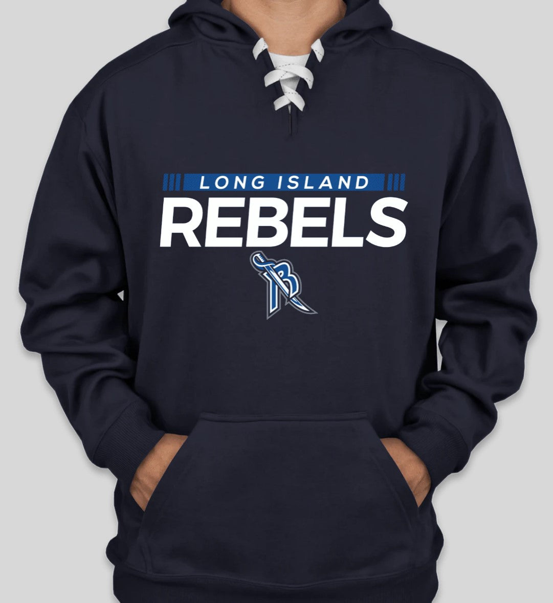 Rebels Hockey Lace Hoody