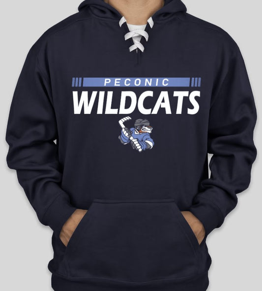 Wildcats Hockey Lace Hoody