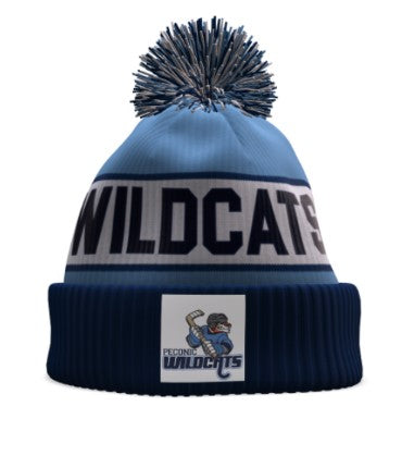 Wildcats r Knit Hat with POM