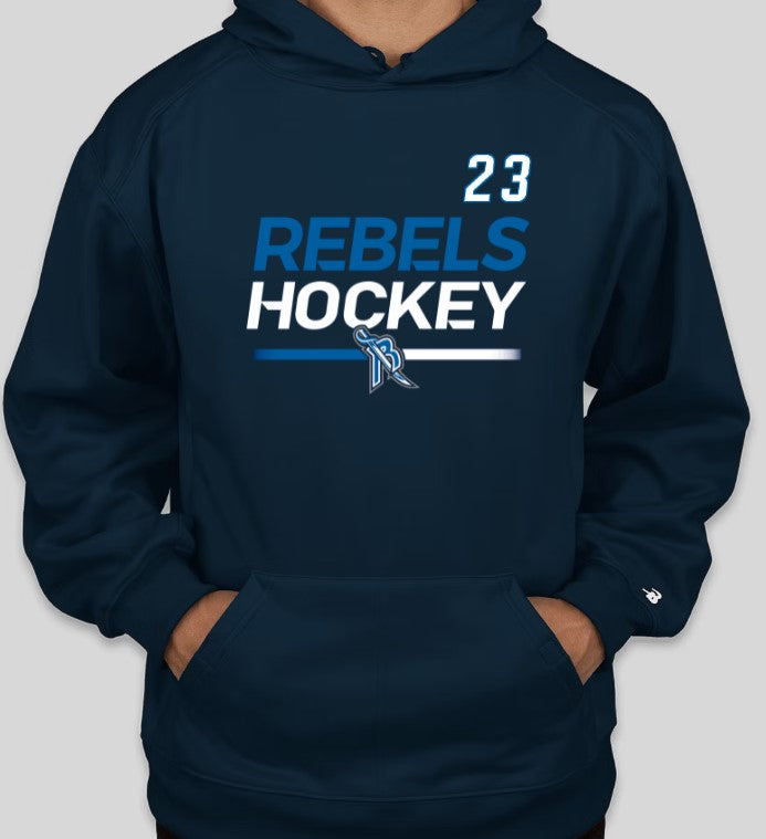 Rebels Locker Room Performance Hoody